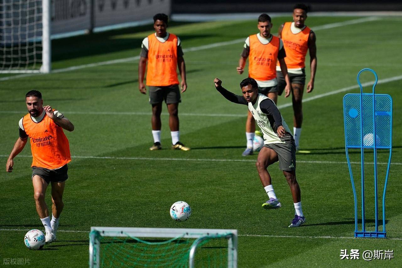  欧洲超级杯皇马赛前备战 